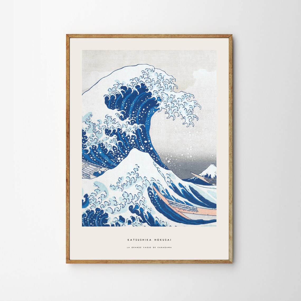 The Great Wave of Kanagawa, Hokusai Art Print - Image 4