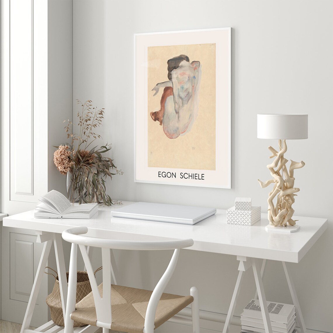Egon Schiele Exhibition Poster, Museum Art Print - Image 2
