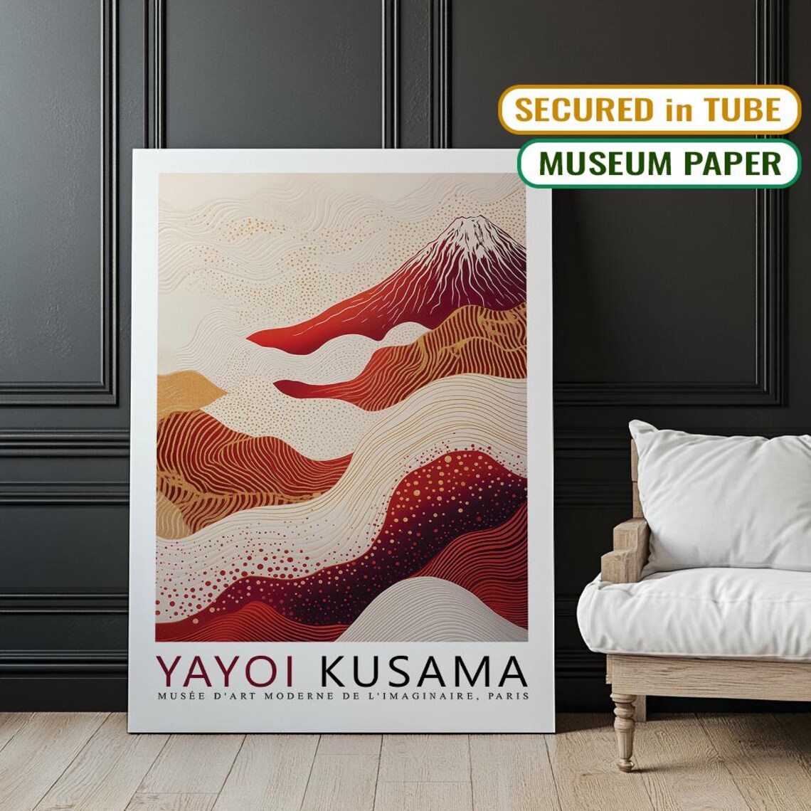 Yayoi Kusama Exhibition Mount Fuji, Japanese Landscape