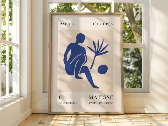 Henri Matisse Poster Exhibition Gallery Print Classic Art Fauvism Painting