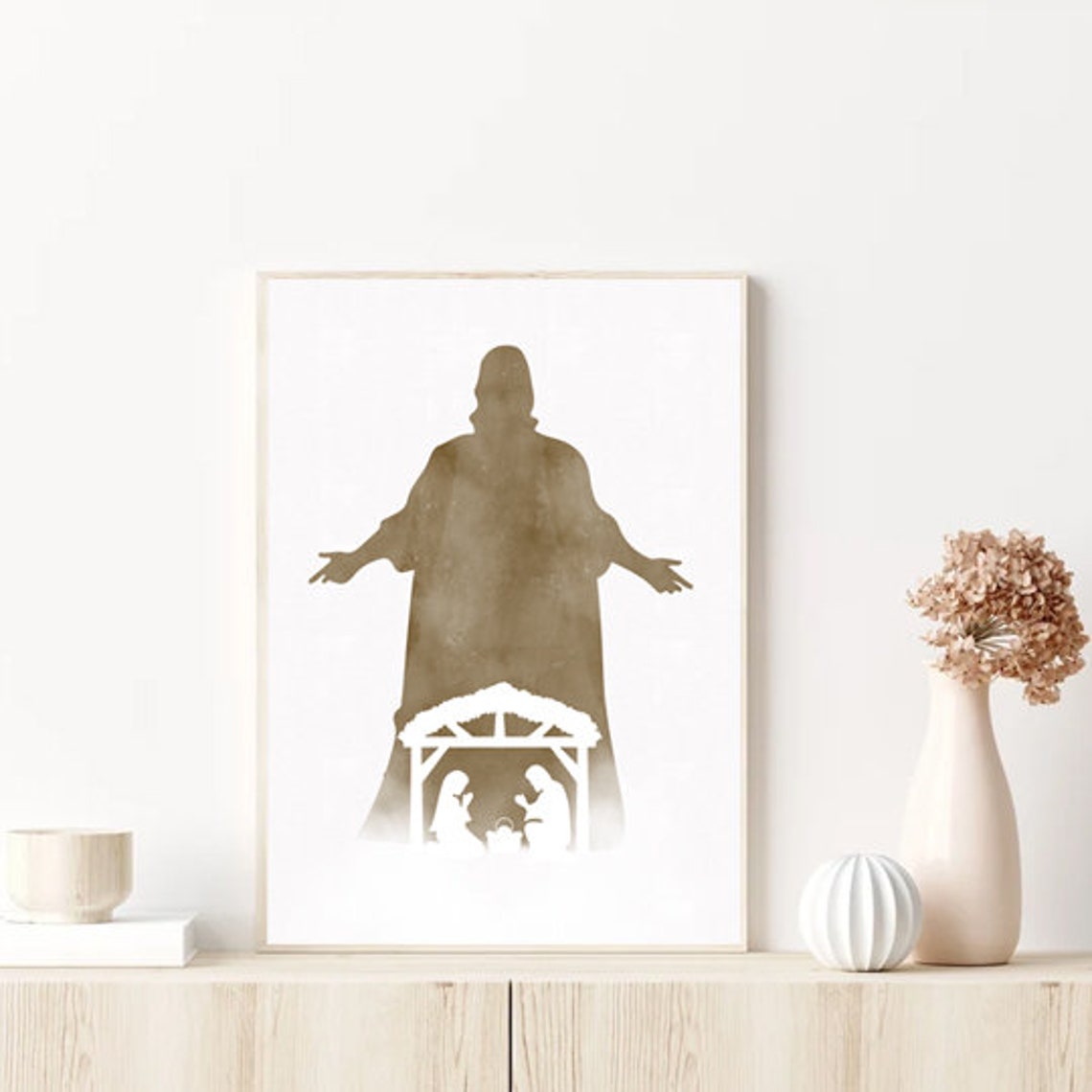 Nativity Scene Art Christmas Jesus Christmas Art Picture Of Jesus Nativity Print Holy Family Jesus Watercolor Joy To The World