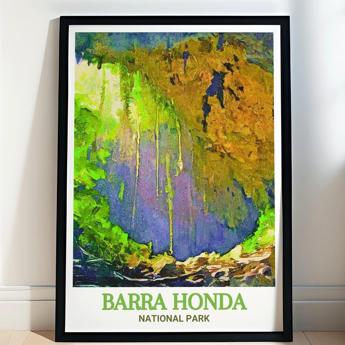 Barra Honda National Park Costa Rica Cave Stalactites Poster