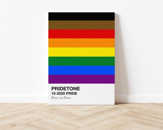 Pride LGBTQ Poster, Rainbow Pride Art Print