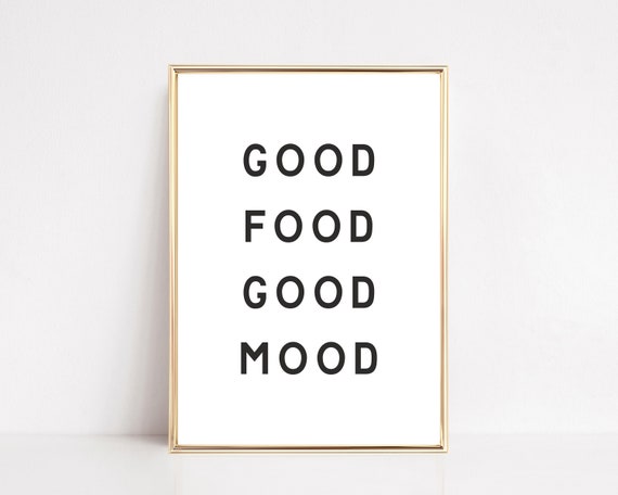 Kitchen Decor Dining Room Wall Art Print