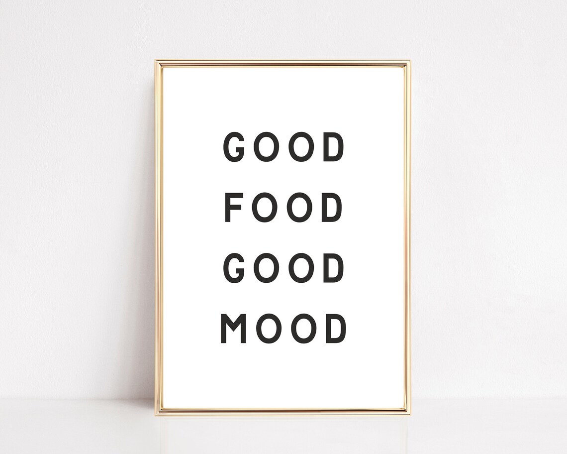 Kitchen Decor Dining Room Wall Art Print