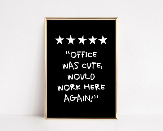 Office Decor For Women Home Office Wall Art Office Office Art Aesthetic Trendy Poster Print