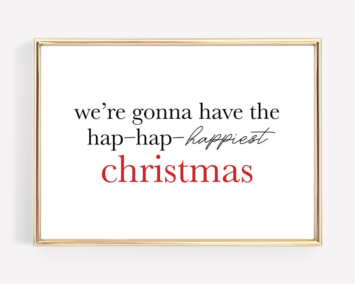Christmas Print Funny Christmas Wall Art Christmas Vacation Decor Holiday Decor Christmas Decor - Image 2