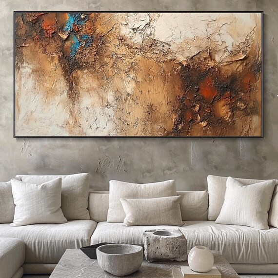 3d Textured Wall Art Original Gold Abstract Painting On Boho Modern Art Living Room Decor Trendy Home Decor Hotel Art Piece