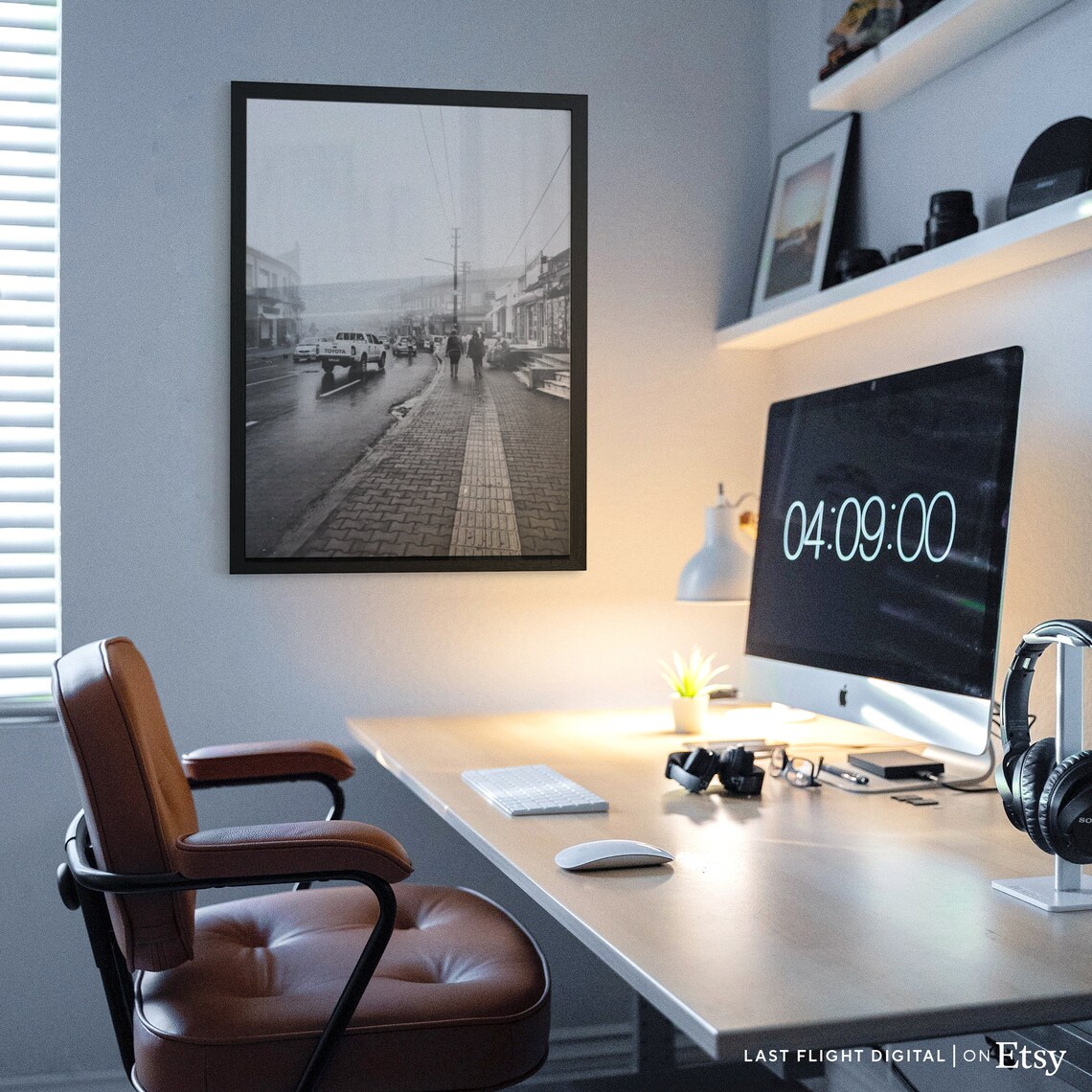 Addis Ababa Cityscape Poster, Ethiopia Travel Poster - Image 3