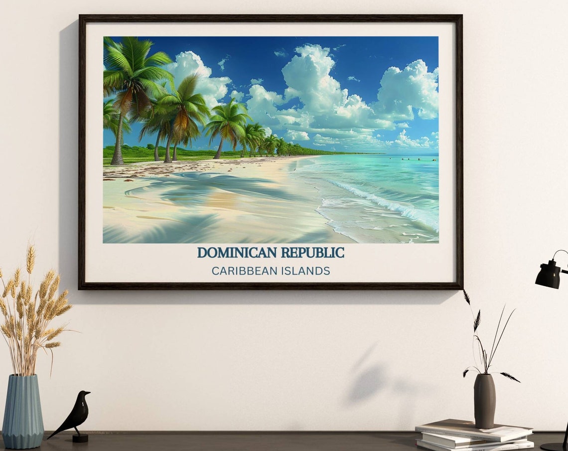 Dominican Republic Print Dominican Republic Photo Dominican Republic Poster Caribbean Art Print Dominican Republic Wall Art Caribbean - Image 4
