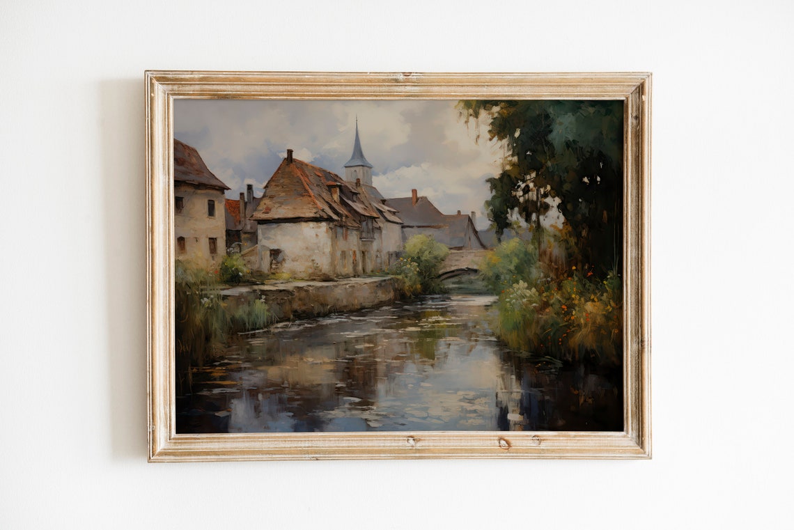 Rustic European Village Art Print - Image 5
