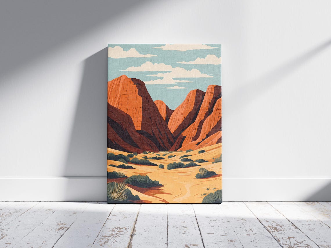 Bungle Range Australia Red Rock Domes Desert Landscape Poster - Image 2