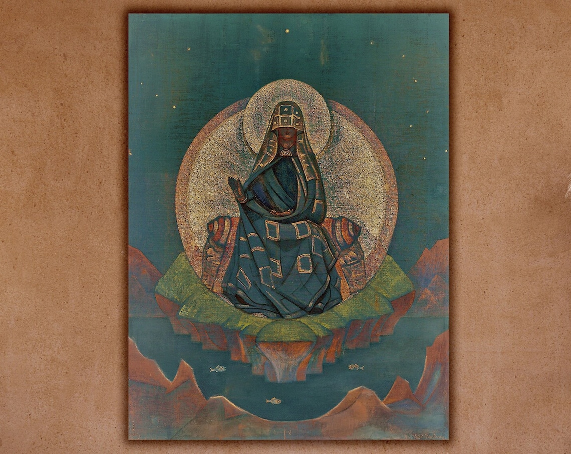 Nicholas Roerich Mother Of The World Art Print