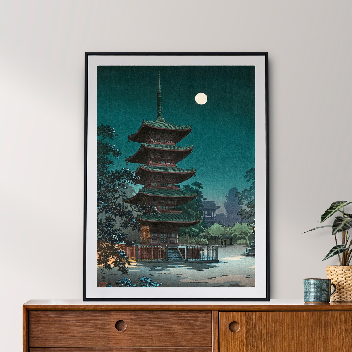 Vintage Japanese Art Print, Asian Wall Art - Image 2