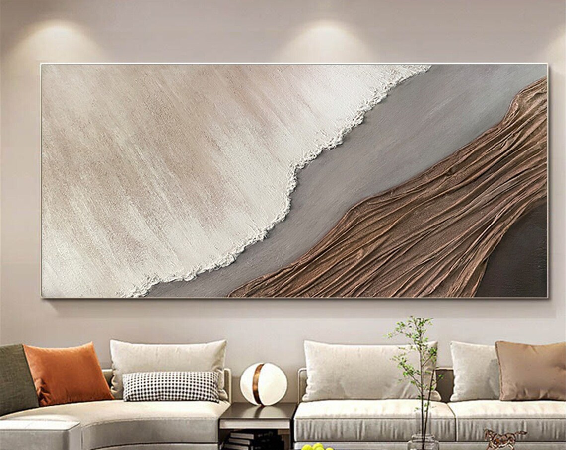 Singerpainting 3D Textured Abstract Acrylic Art Print - Image 3