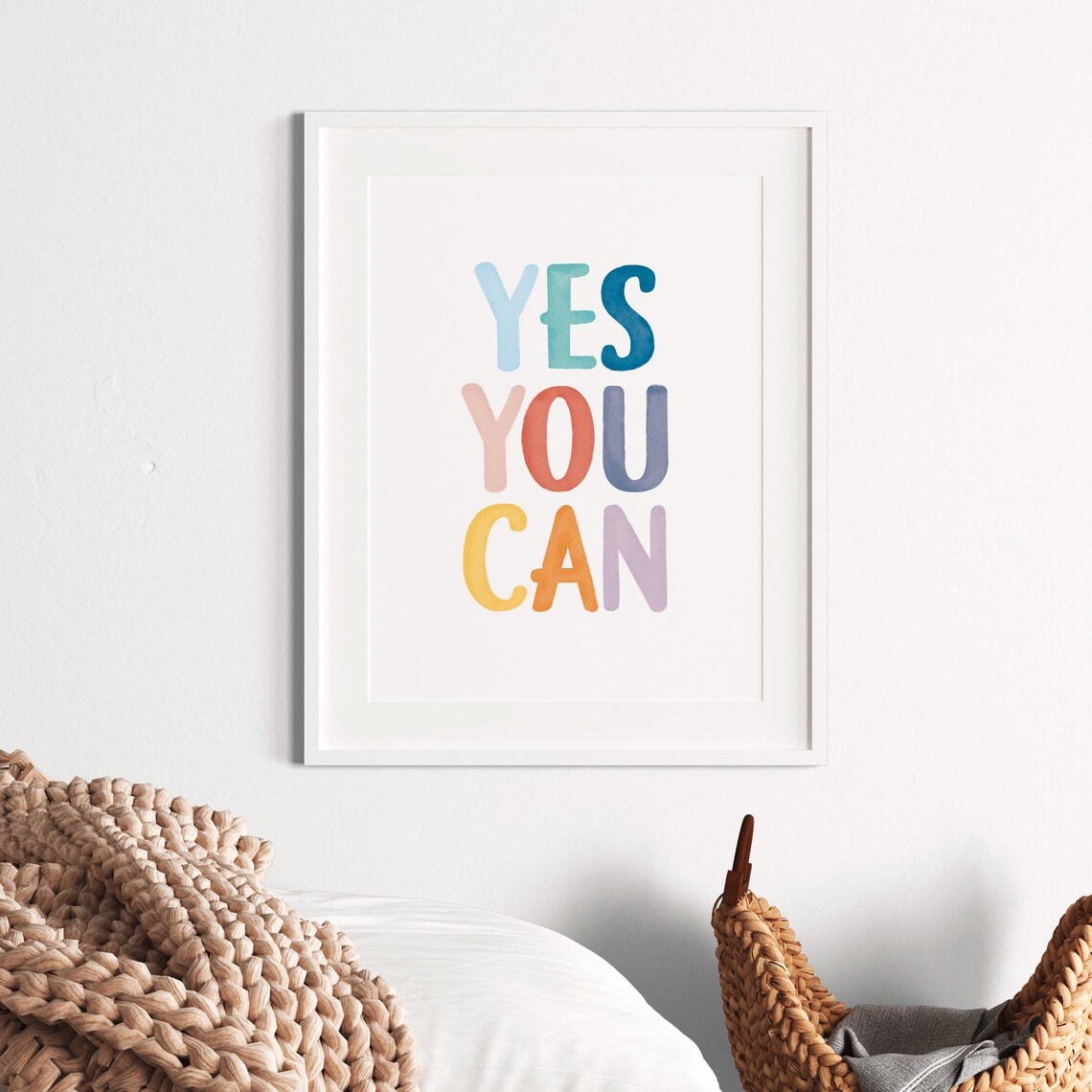 Yes You Can Poster, Kids Classroom Decor - Image 7