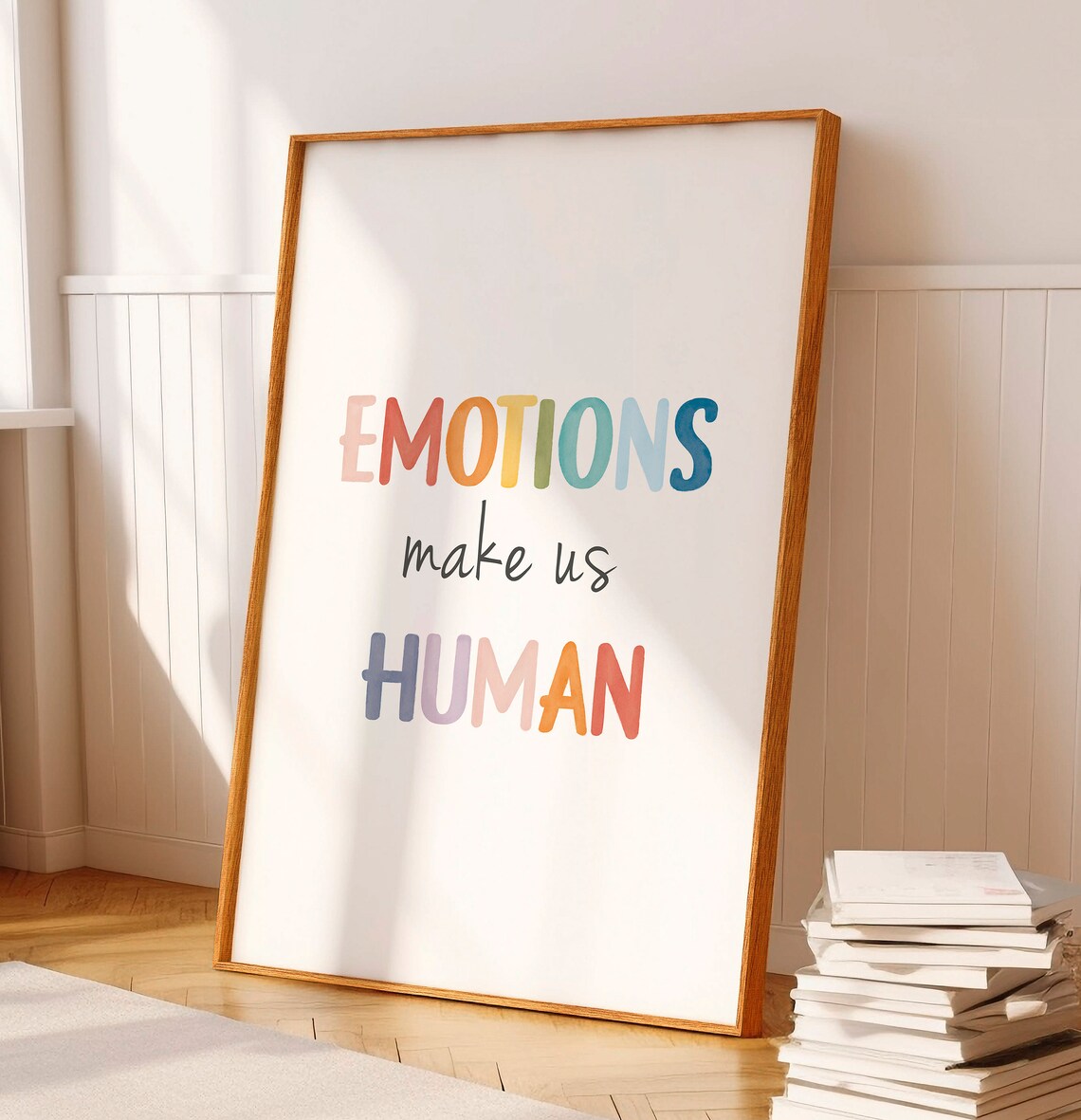 Emotions Make Us Human Poster, Positive Affirmation - Image 4