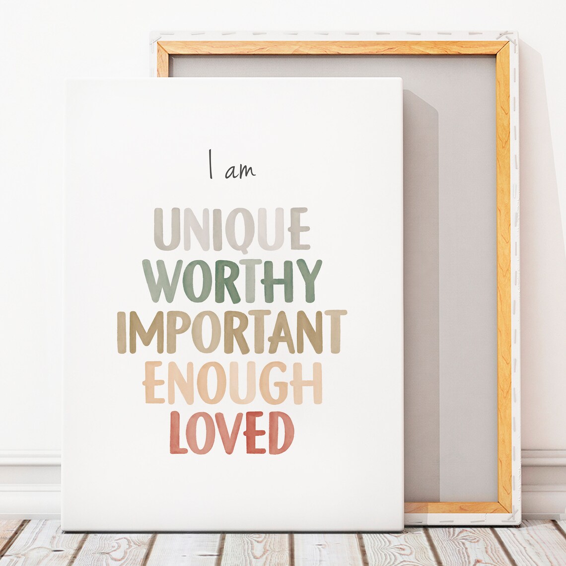Affirmation Poster, Growth Mindset Classroom Decor