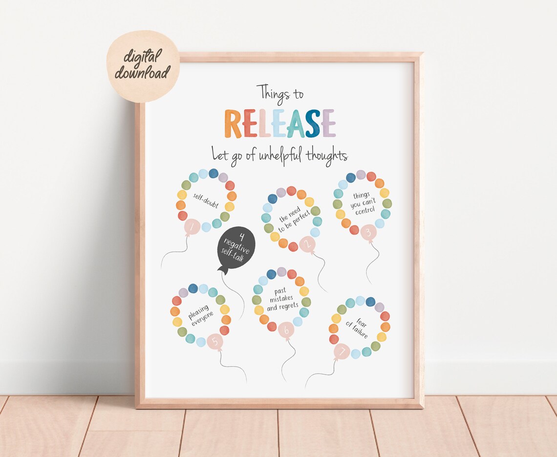 Calming Corner Posters for Counseling Classroom Decor - Image 2