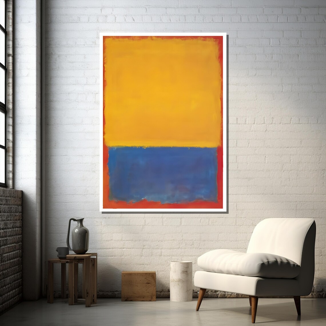 Rothko Inspired Abstract Color Field Art Print - Image 4