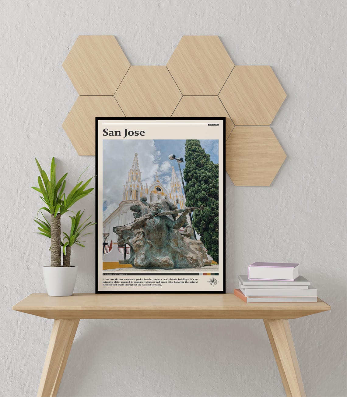 Travel Photography San Jose Print San Jose Wall Art San Jose Poster San Jose Photo San Jose Poster Print California Decor - Image 3
