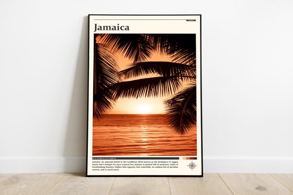Travel Photography Jamaica Print Jamaica Wall Art Jamaica Poster Jamaica Photo Jamaica Poster Print Caribbean Jamaica Decor
