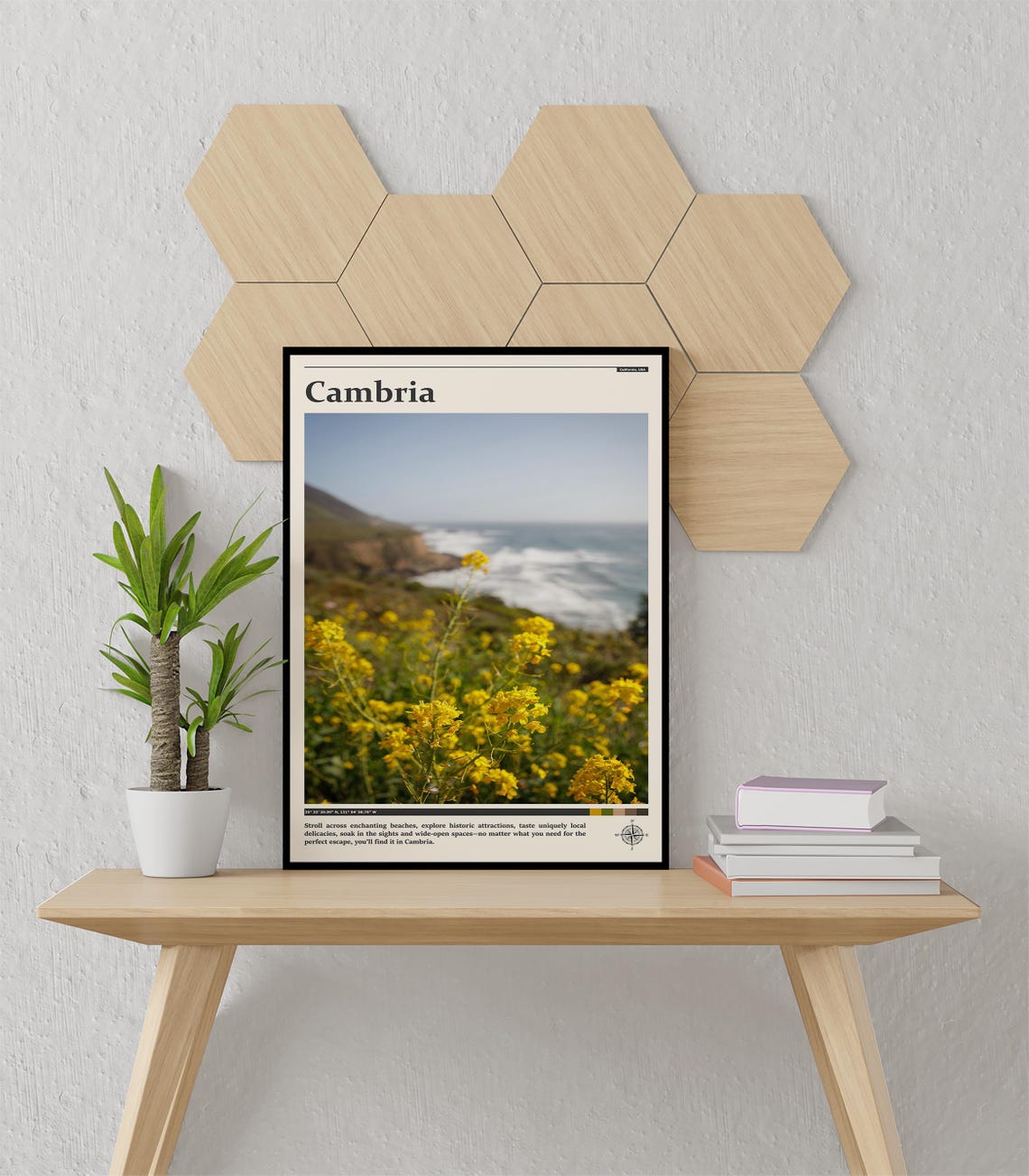 Travel Photography Cambria Print Cambria Wall Art Cambria Poster Cambria Photo Cambria Poster Print California Wall Art - Image 3