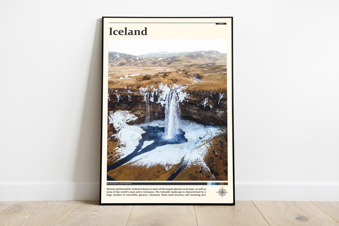 Travel Photography Iceland Print Iceland Wall Art Iceland Poster Iceland Photo Iceland Poster Print Europe Iceland Wall Decor