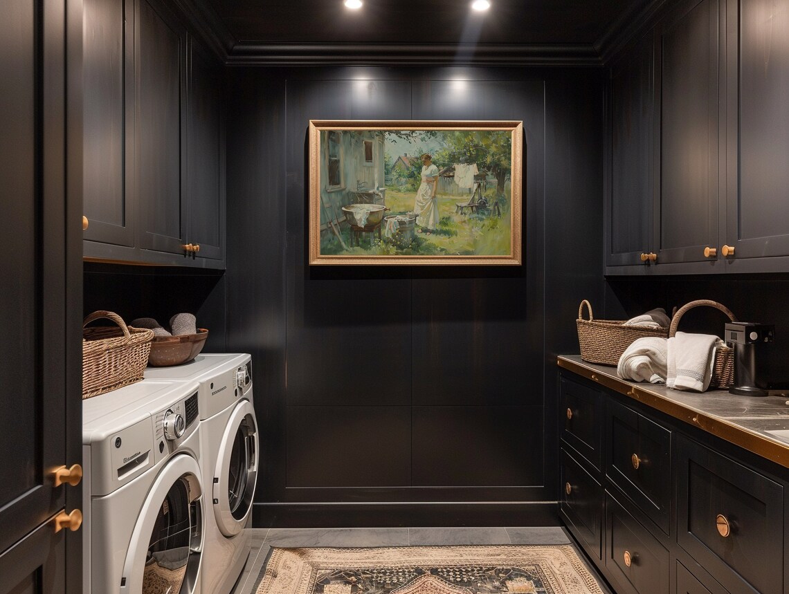 Laundry Room Art, Vintage Farmhouse Decor Print - Image 3