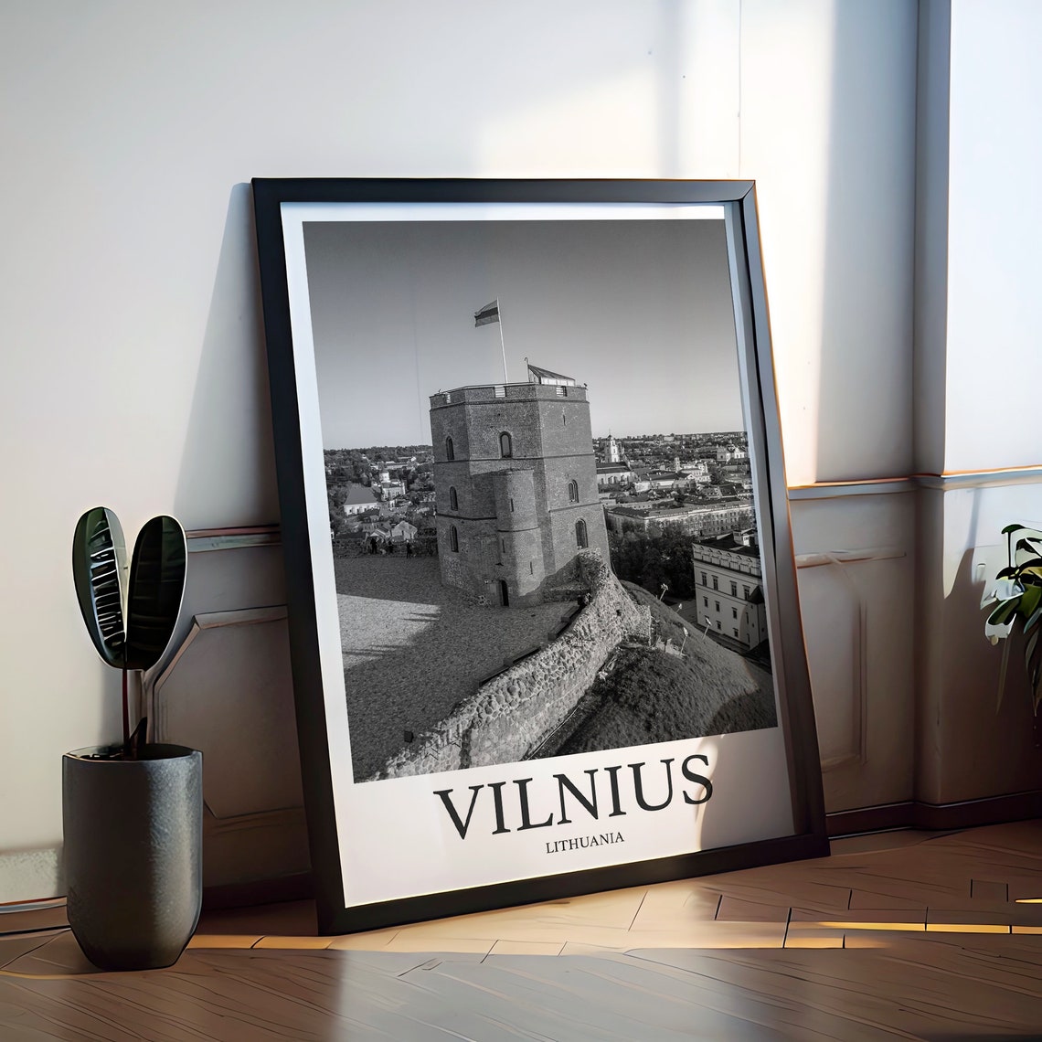 Vilnius Photo Print Of Vilnius Lithuania Travel Photo Hanging Decor Photo Travel Art Gift For Travel Artwork Wall Art Framed Photo Travel - Image 2