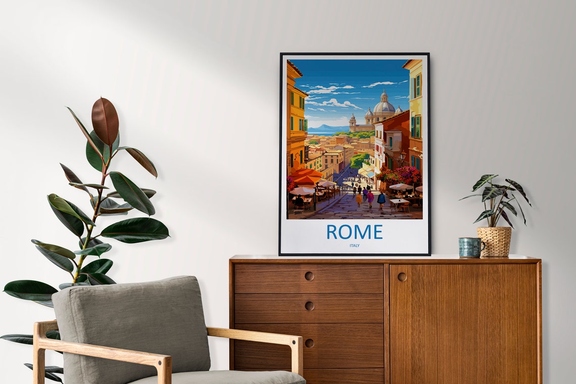 Rome Travel Print For Art Lovers Poster - Image 2