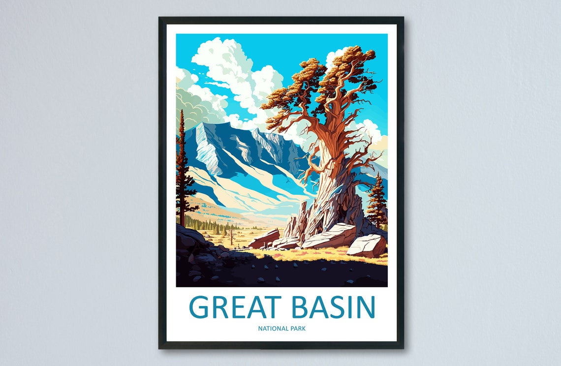 Great Basin National Park Ancient Bristlecone Pine Alpine Poster