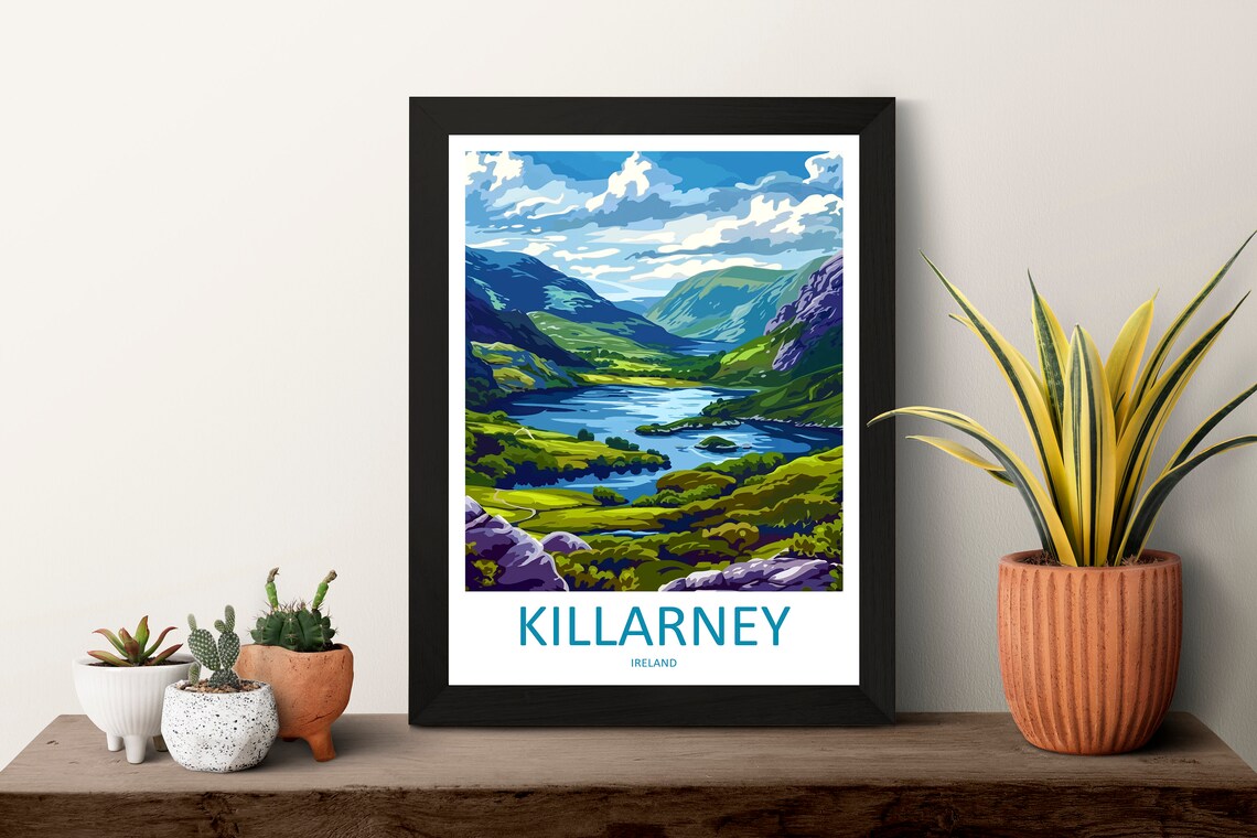 Killarney National Park Landscape Art Print - Image 3