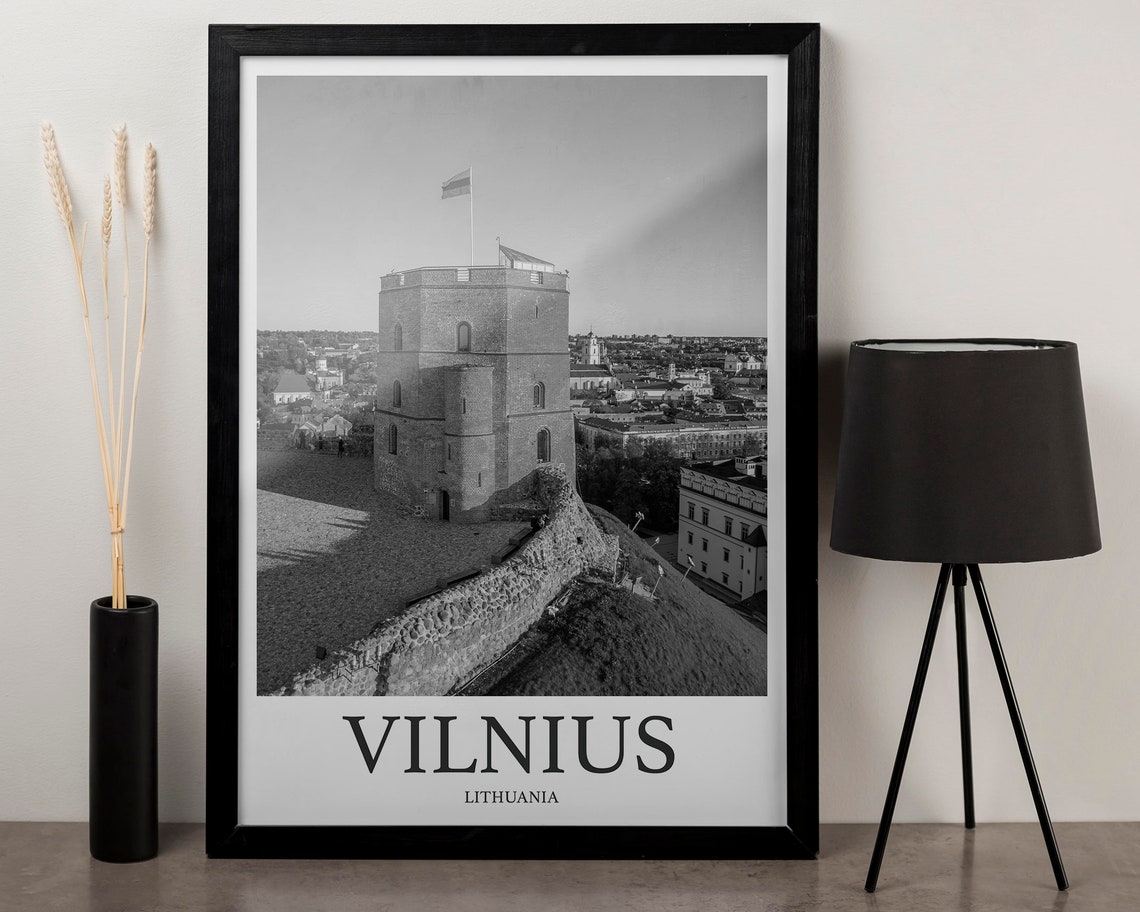 Vilnius Photo Print Of Vilnius Lithuania Travel Photo Hanging Decor Photo Travel Art Gift For Travel Artwork Wall Art Framed Photo Travel - Image 3