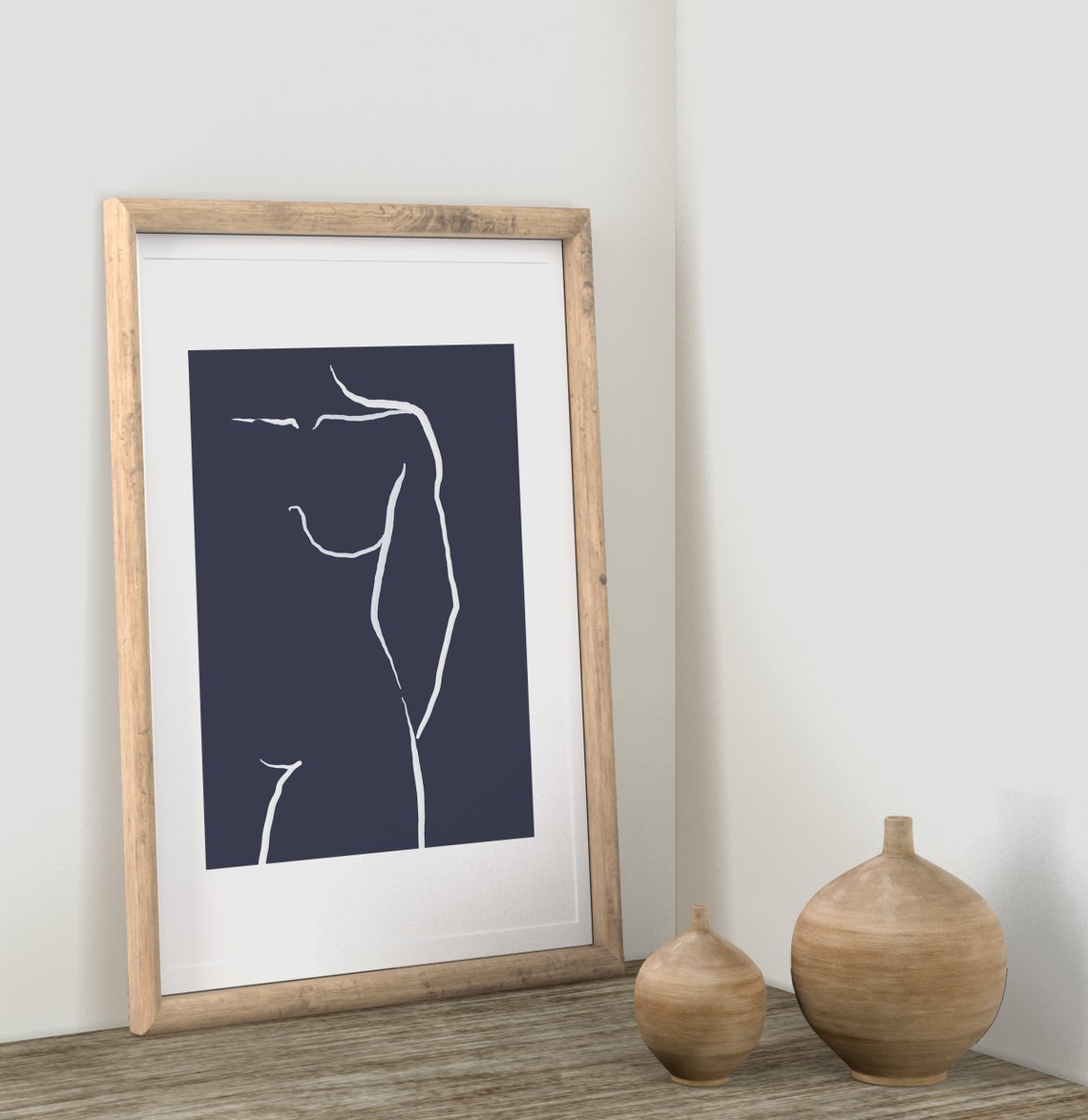 Woman Body Sketch Female Body Art Classic Art Print Girl Sketch Body Line Art Drawing Woman Wall Art Woman Body Art - Image 3
