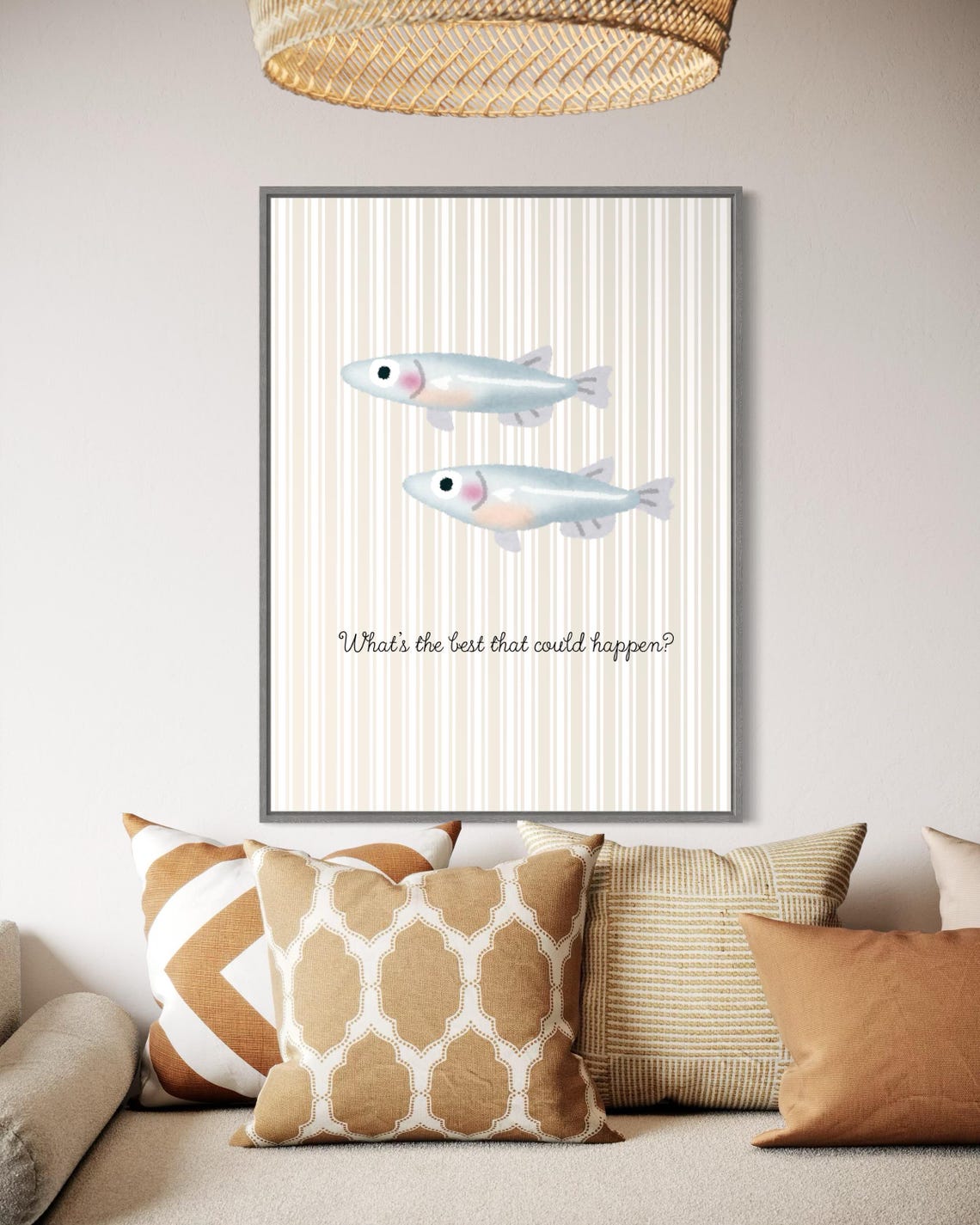Whats The Best That Could Happen Fish Wall Art Vintage Nursery Decor Ocean Nursery Wall Art Prints Fish Decor Kids Room Nursery Fish - Image 5