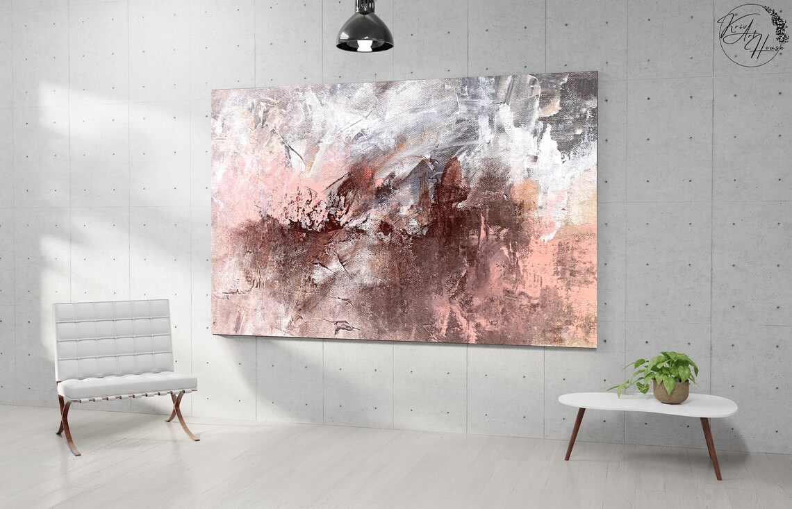 Abstract Painting Wall Art Print, Modern Abstract - Image 2