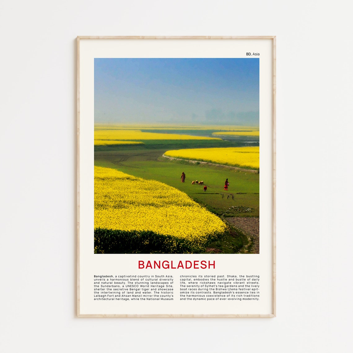 Bangladesh Print Film Photo Bangladesh Wall Art Bangladesh Poster Bangladesh Photo Bangladesh Poster Print Bangladesh Wall Decor