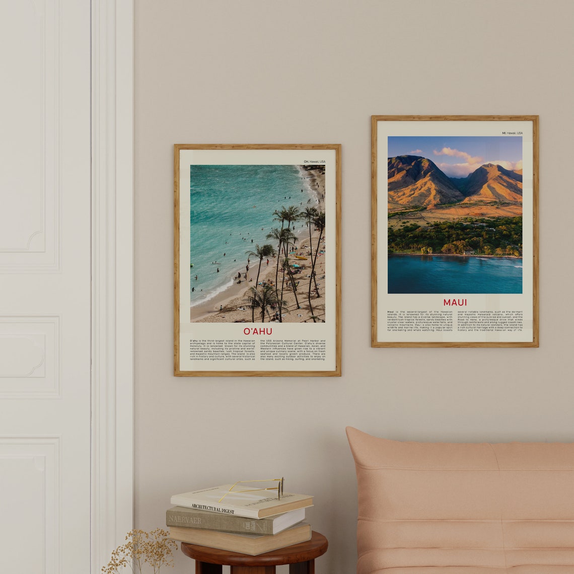 Oahu Print Film Photo Oahu Wall Art Oahu Poster Oahu Photo Oahu Poster Print Hawaii Wall Decor Hawaii Poster Print Hawaii Art Photo - Image 3