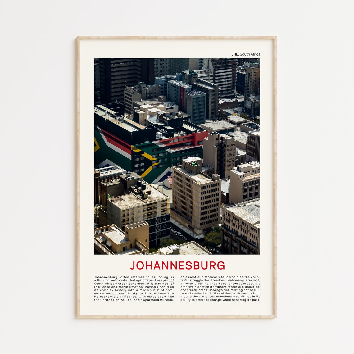 Johannesburg Print Film Photo Johannesburg Wall Art Johannesburg Poster Johannesburg Photo Johannesburg Poster Print South Africa Print