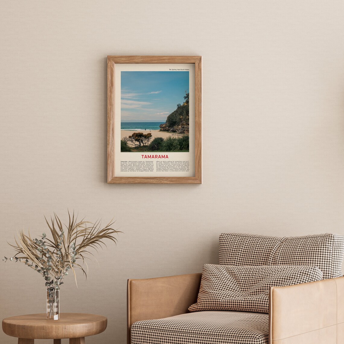 Tamarama Travel Poster, Australia Wall Decor - Image 3
