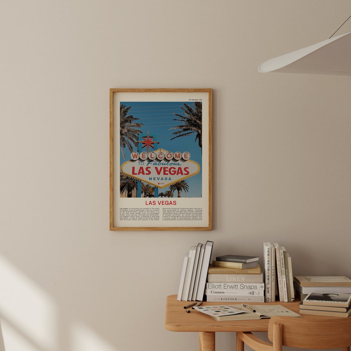 Las Vegas Print Film Photo Las Vegas Wall Art Las Vegas Poster Las Vegas Photo Las Vegas Poster Print Nevada Wall Decor Usa Print - Image 2