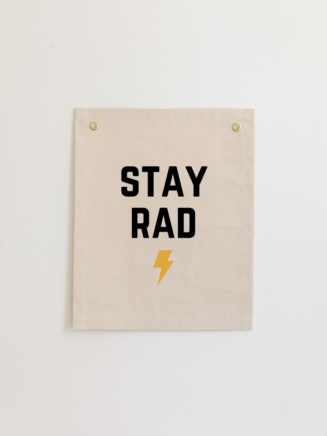 Stay Rad Little Rad Dude Nursery Wall Banner