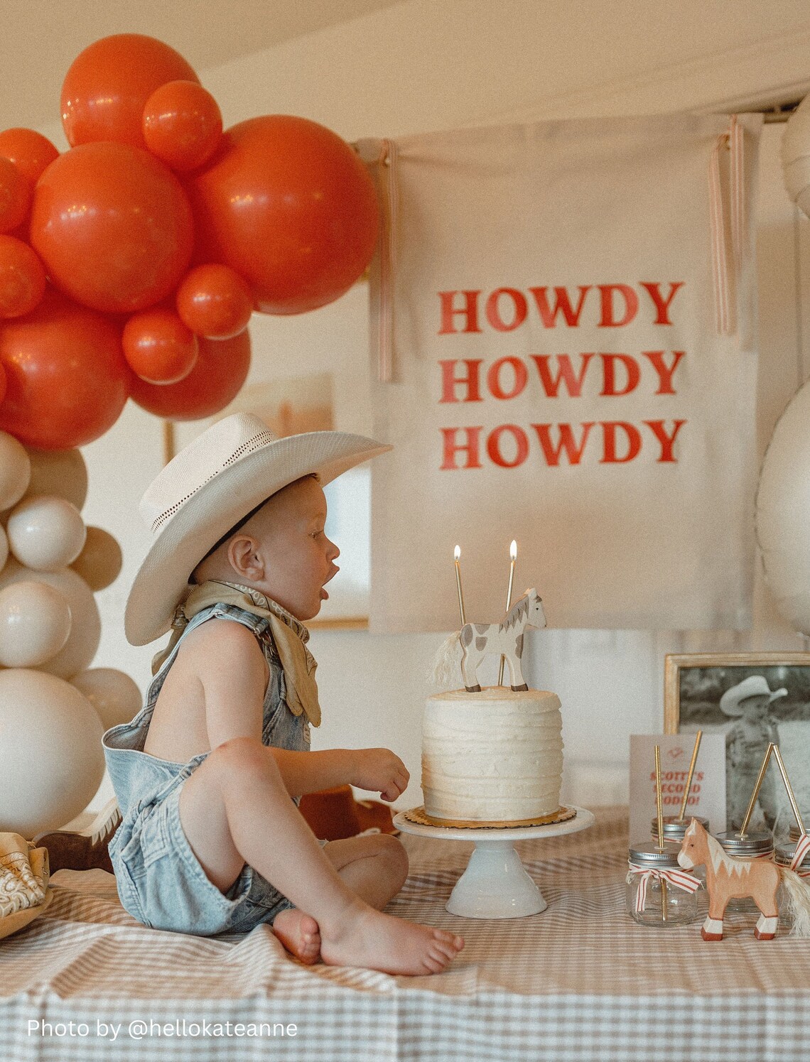 Howdy Banner Western Wall Decor Art Print - Image 3