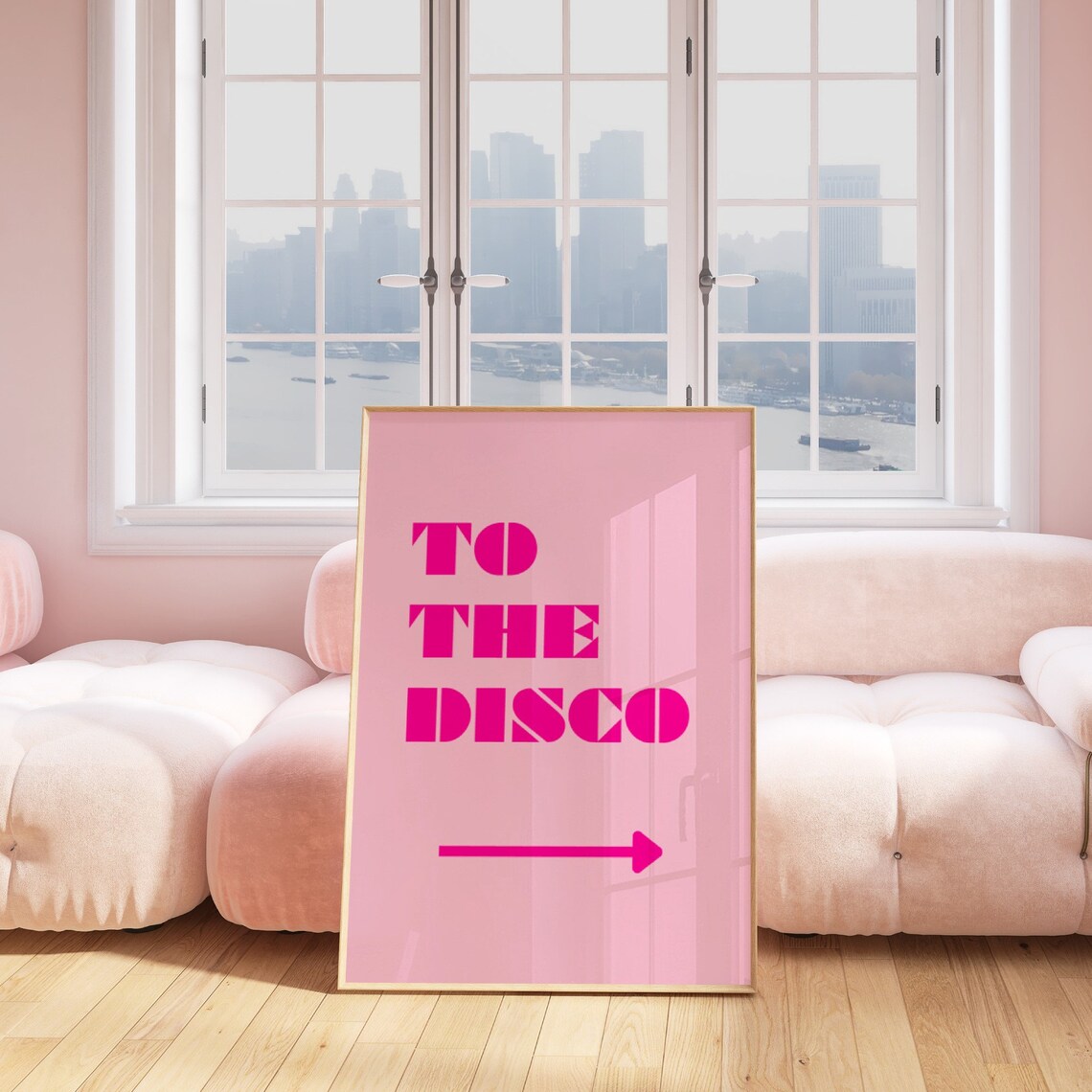 To The Disco Print, Retro Funky Bar Cart Decor - Image 3