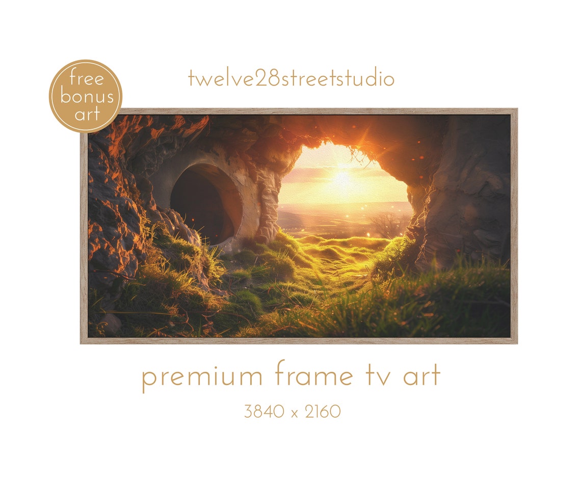 Easter Spring TV Art, Easter Decor