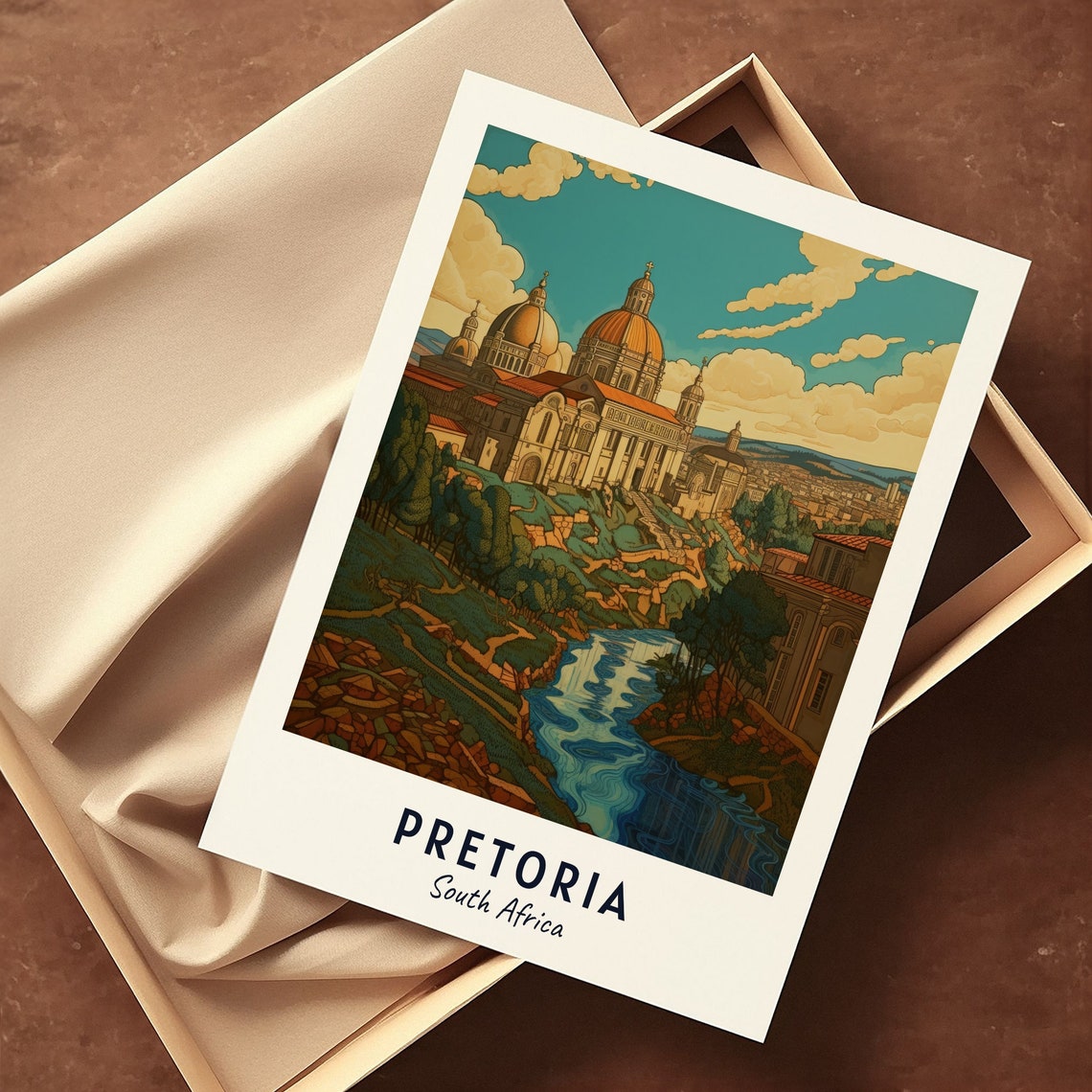 Union Buildings Travel Print Wall Art Pretoria South Africa City Print Union Buildings Travel Gift Union Buildings Poster Travel Gift - Image 3