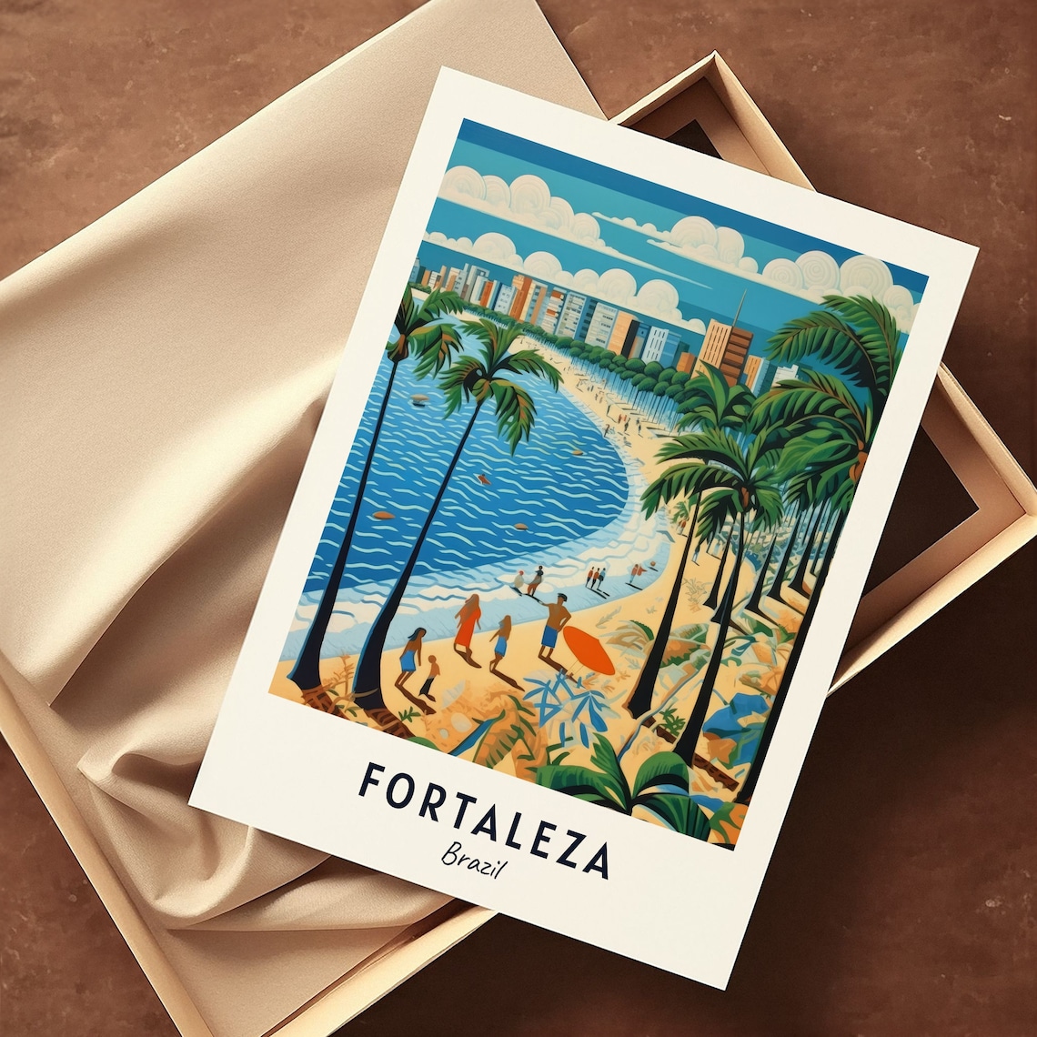 Fortaleza Travel Poster, Brazil City Print - Image 3