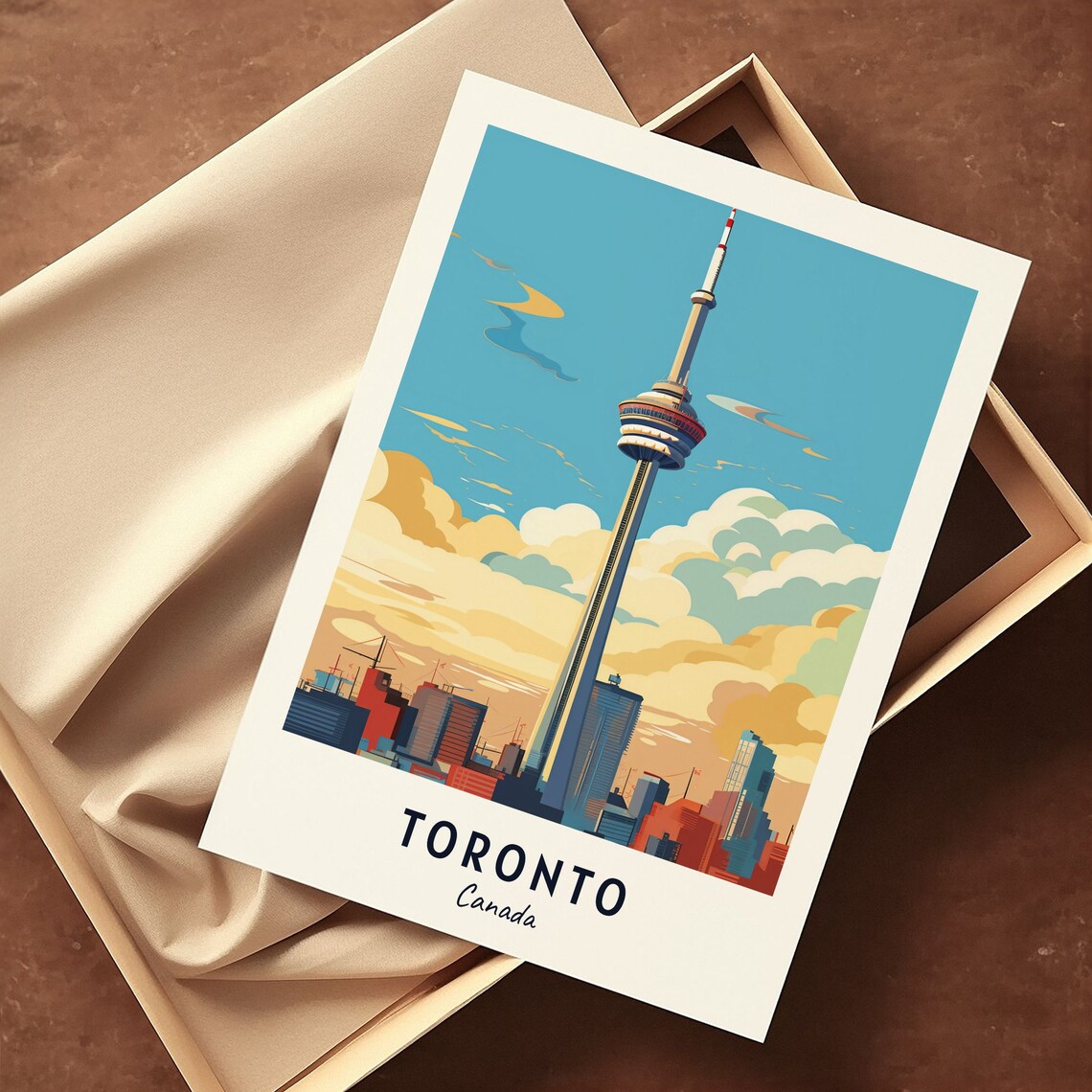 Toronto Travel Poster, Canada City Wall Art - Image 3