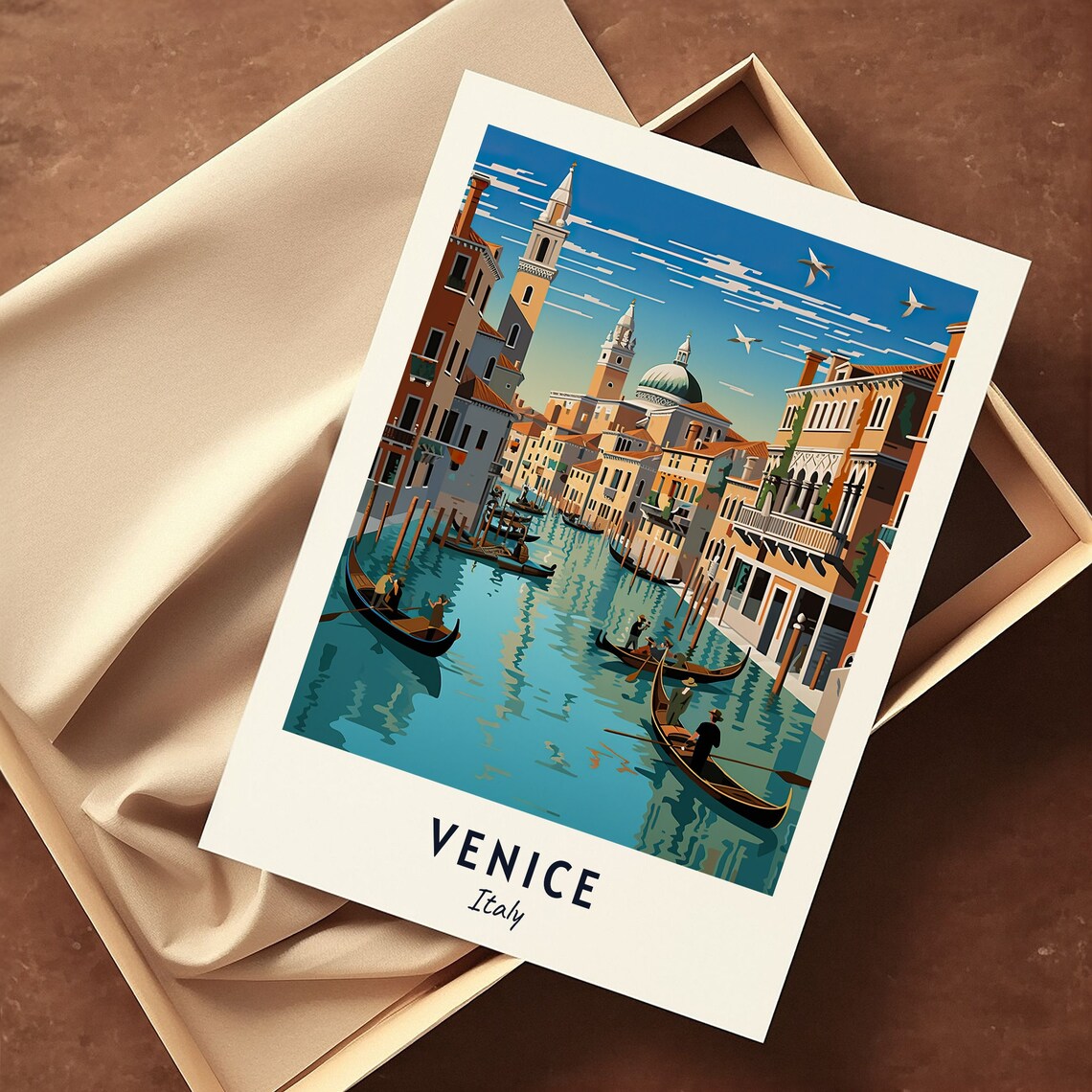 Venice Italy Travel Poster, City Travel Print - Image 3